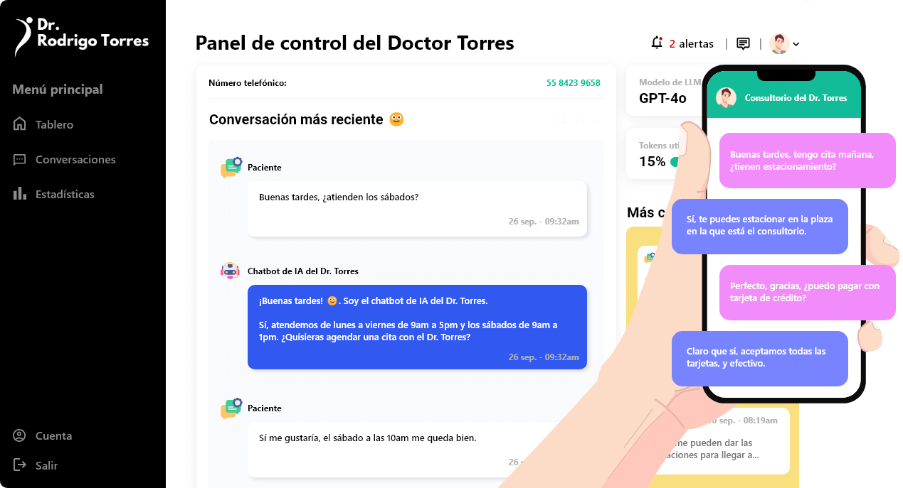 Panel de control